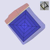 2.06ct | D/VVS2 Carre Shape Step Cut Lab Diamond (IGI)