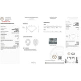 2.09ct | F/VS1 Pear Shape Rose Cut Lab Diamond (IGI)