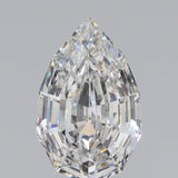 2.12ct | E/VS1 Pear Shape Step Cut Lab Diamond (IGI)