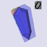 2.15ct | E/VVS2 Kite Shape Step Cut Lab Diamond (IGI)