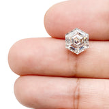 3.01ct | H/VS1 Hexagon Shape Step Cut Lab Diamond (IGI)