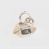 CRYSTAL NUGGET CHARM | 14K GOLD