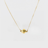 CRYSTAL NUGGET CONNECTOR CABLE CHAIN NECKLACE