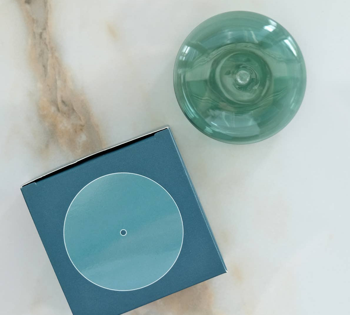 TRANSLUCENT GLASS BUBBLE INCENSE HOLDER