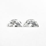0.32cttw 2pc 5.80x2.93x1.37mm 5.95x3.02x1.48mm D-E VVS Half Moon Brilliant Matching Pair 26309-01