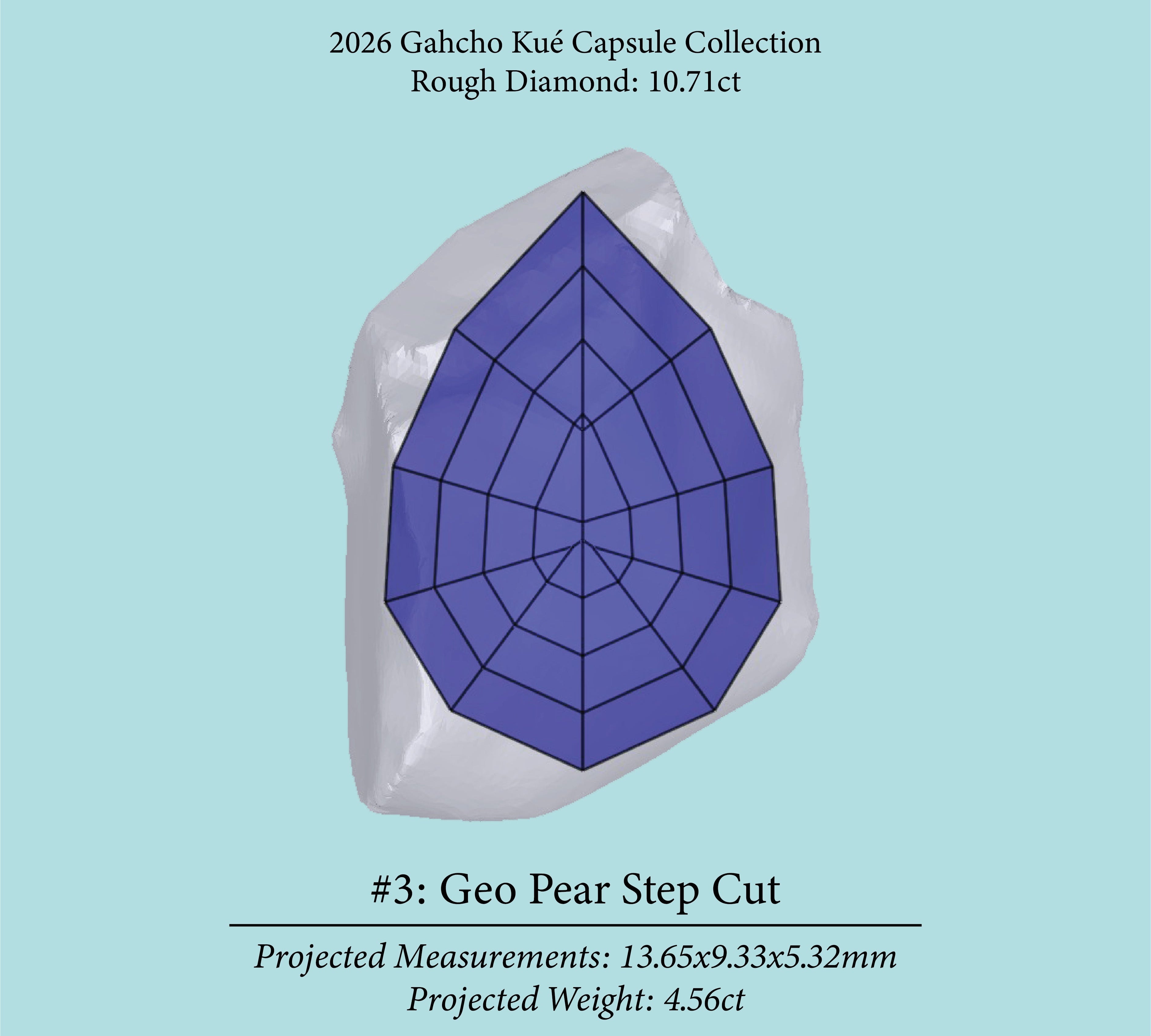 10.71ct VS1 C1 Pre-Cut Canadian Champagne Diamond 27933