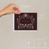 CHRISTMAS WREATH | HOLIDAY CARD
