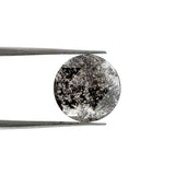1.39ct | Salt & Pepper Round Shape Rose Cut Lab Diamond