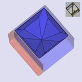 3.31ct | F/VVS2 Square Shape French Cut Lab Diamond (IGI)