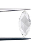 1.26ct | F/VVS1 Marquise Shape Rose Cut Lab Diamond (IGI)