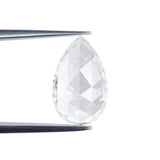 3.31ct | E/VS1 Pear Shape Rose Cut Lab Diamond (IGI)