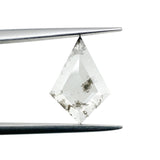 1.28ct | Salt & Pepper Kite Shape Step Cut Lab Diamond