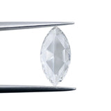 1.71ct | E/VVS2 Marquise Shape Rose Cut Lab Diamond (IGI)