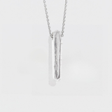 CRYSTAL POINT NUGGET STATEMENT NECKLACE