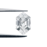 1.71ct | E/VS1 Hexagon Shape Step Cut Lab Diamond (IGI)