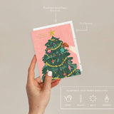 CHRISTMAS TREE HANGING| HOLIDAY CARD