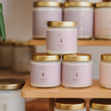 AMETHYST CRYSTAL CANDLE | HEALING