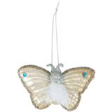 GLASS MOTH ORNAMENT