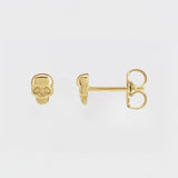 SKULL STUDS | 14K