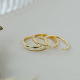 CELESTIAL GOLD PLATED RING