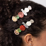 HORS D'OEUVRE CLIP| ACETATE ALLIGATOR HAIR CLIP