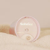 SOLSTICE CRYSTAL CANDLE | PERIWINKLE