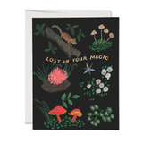 RED CAP CARDS | LOST IN YOUR MAGIC GREETING CARD