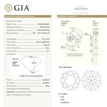 2.01ct 8.07x8.01x5.03mm GIA SI1 Fancy Grey Round Brilliant 18868-01 - Misfit Diamonds