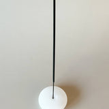 MILK GLASS BUBBLE INCENSE HOLDER