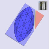 1.71ct | E/VVS2 Marquise Shape Rose Cut Lab Diamond (IGI)
