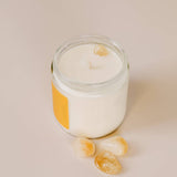 CITRINE CRYSTAL CANDLE | SUCCESS
