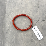 BEADED CARNELIAN BRACELET