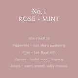 ROSE & MINT BOTANICAL INCENSE
