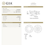 2.06ct 8.58x8.35x4.57mm GIA VS1 S-T Antique Old European Cut 23650-01