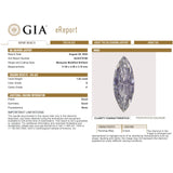 1.02ct 11.94x4.48x3.18mm GIA I1 E Marquise Brilliant 25353-01