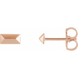 GEOMETRIC STUDS | 14K