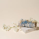 ETHICALLY SOURCED WHITE SAGE + WILDFLOWERS | BLUE
