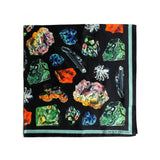 100% SILK SCARF | GEMS AND MINERALS