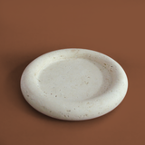 HALO STONE CATCH-ALL | TRAVERTINE