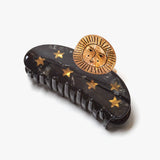 SUN AND STARS CLAW | CELESTIAL ASTROLOGY HAIR CLIP