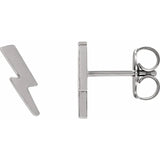 LIGHTNING STUDS | 14K GOLD