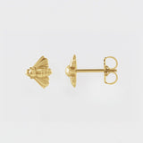 TINY BEE STUDS | 14K