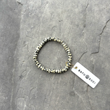 DALAMATIAN JASPER BEADED BRACELET