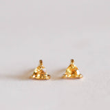 MINI ENERGY GEM STUDS | CITRINE