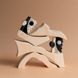 BALANCE CLAW SET | YIN-YANG ACETATE HAIR CLIPS