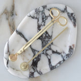 WICK SNIP + SNUFFER CANDLE CARE KIT | MATTE BRASS