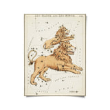 VINTAGE ZODIAC ASTROLOGY PRINT