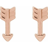 ARROW STUDS | 14K