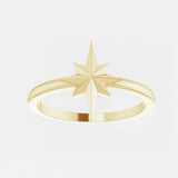 CELESTIAL STACKER | 14K YELLOW GOLD