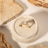 BONADONNA ENGAGEMENT RING | 14K GOLD | LAB DIAMONDS